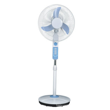 Ventilateur de stand de CC de vente chaude solaire de 16 pouces